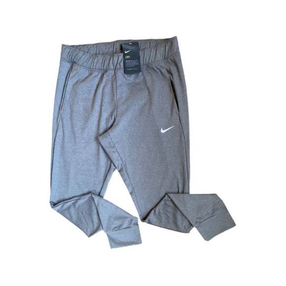 NWT Men's Nike Dri-Fit Tight Fit Jogger Pants Dark Gray Size Small - Picture 2 of 8